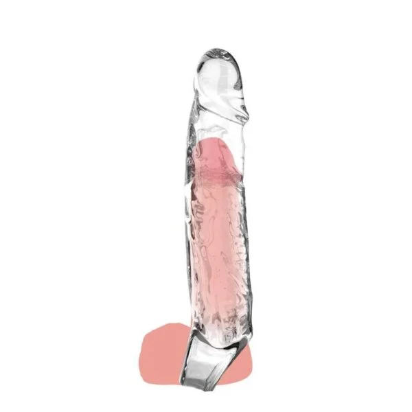 Get Real - Estensione Lunga 19 cm Trasparente 2