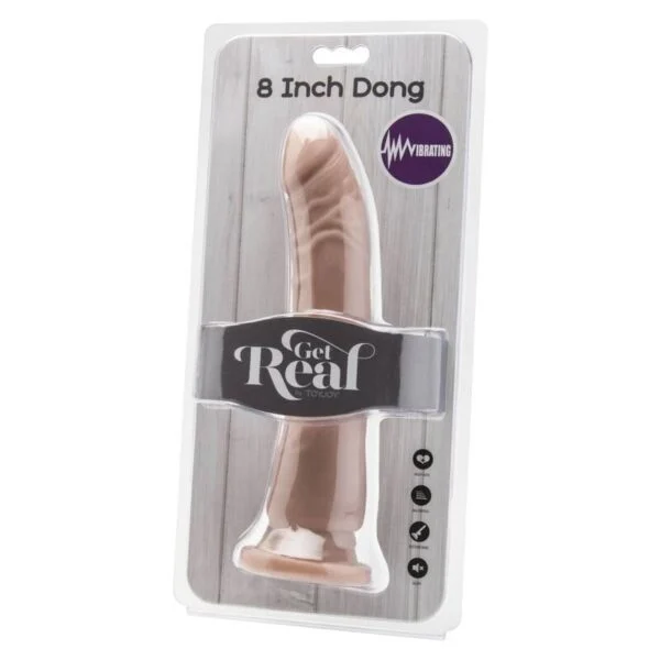 Get Real - Pelle Vibrante Dong 20,5 cm 2