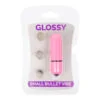 Glossy - Small Bullet Vibe Deep Rose 3 Glossy - Small Bullet Vibe Deep Rose 3