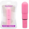 Glossy - Vibratore Tascabile Deep Rose