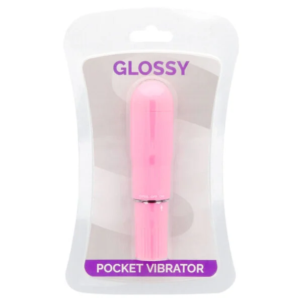 Glossy - Vibratore Tascabile Deep Rose 3