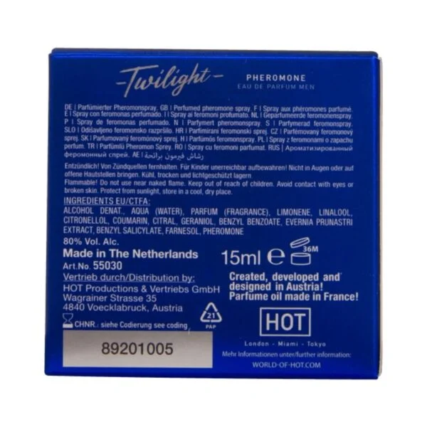 Hot - Twilight Pheromone Parfum Uomo 15 ml 4