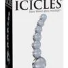 Icicles - N. 66 Massaggiatore Trasparente Icicles - N. 66 Massaggiatore Trasparente