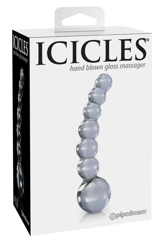 Icicles - N. 66 Massaggiatore Trasparente Icicles - N. 66 Massaggiatore Trasparente