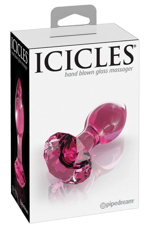 Icicles - N. 79 Tappo Anale in Vetro Icicles - N. 79 Tappo Anale in Vetro