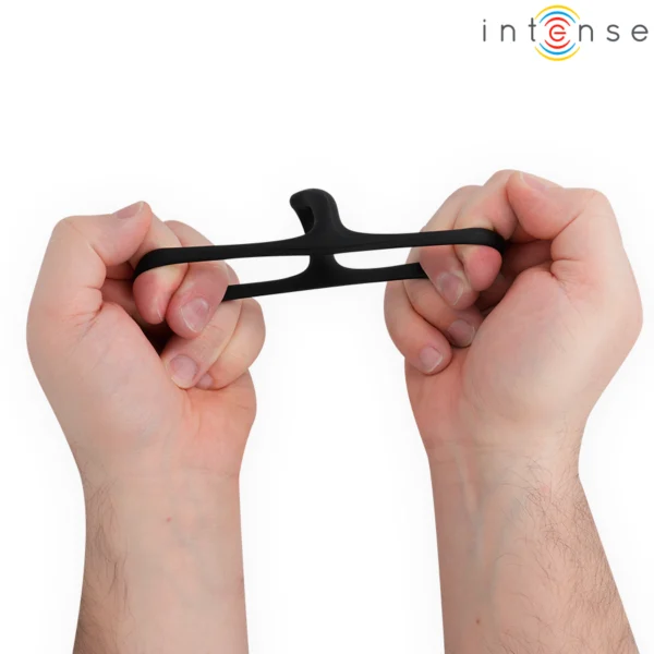 Intense - Alfie Anello per Pene Triplo Regolabile Modello 6 4 Intense - Alfie Anello per Pene Triplo Regolabile Modello 6 4