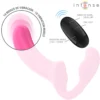 Intense - Amy Doppio Vibratore 20 cm Rosa Telecomando 5