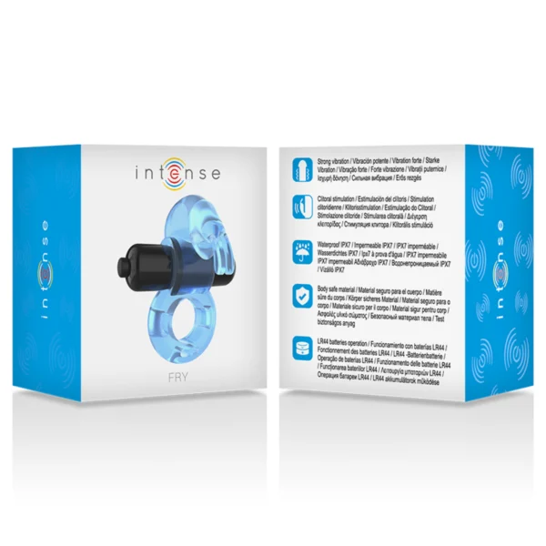 Intense - Anello Vibrante Fry Blu 5 Intense - Anello Vibrante Fry Blu 5
