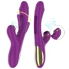 Intense - Ateneo Vibratore Multifunzione Ricaricabile 7 Vibrazioni con Lingua Oscillante e Aspirazione Viola 2 Intense - Ateneo Vibratore Multifunzione Ricaricabile 7 Vibrazioni con Lingua Oscillante e Aspirazione Viola 2