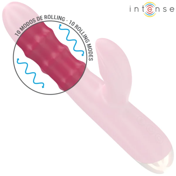 Intense - Chloe Vibratore Multifunzione 3 in 1 Rosso 3 Intense - Chloe Vibratore Multifunzione 3 in 1 Rosso 3