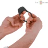 Intense - Clover Vibratore Anello per Pene 10 Vibrazioni Nero 5