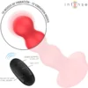 Intense - Cody Vibratore con Ventosa Telecomando Rosso 4
