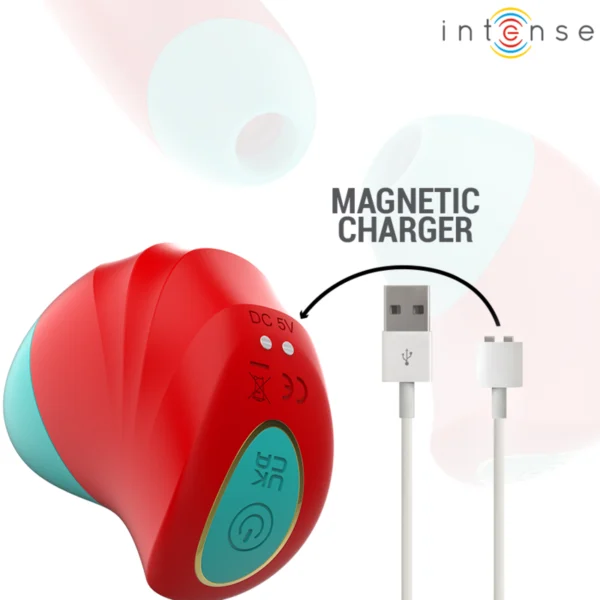 Intense - Donnie Stimolatore Clitorideo Rosso/Verde 6 Intense - Donnie Stimolatore Clitorideo Rosso/Verde 6