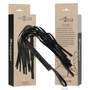 Intense - Fetish Flogger in Pelle Vegana