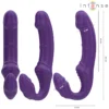 Intense - Jill Doppio Vibratore 20 cm Viola Telecomando 3