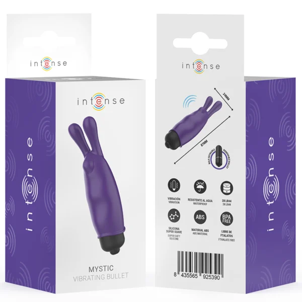 Intense - Mystic Vibrating Bullet Viola 8,7 X 2,4 cm 7 Intense - Mystic Vibrating Bullet Viola 8,7 X 2,4 cm 7