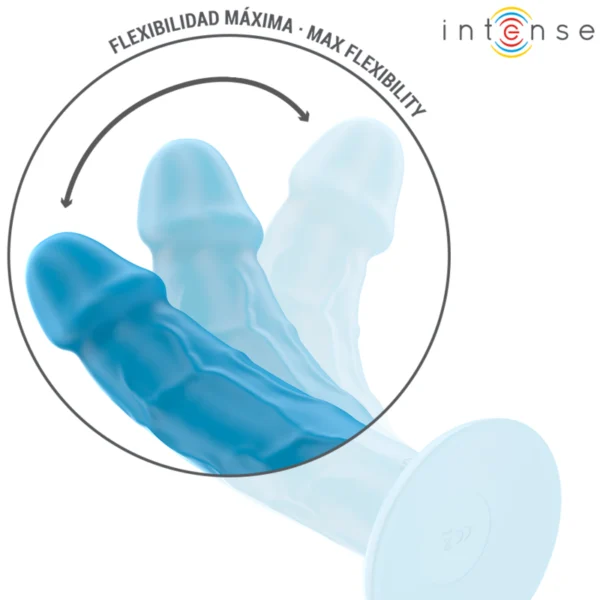 Intense - Phoebe Vibratore Realistico 10 Vibrazioni Telecomando Blu 5 Intense - Phoebe Vibratore Realistico 10 Vibrazioni Telecomando Blu 5