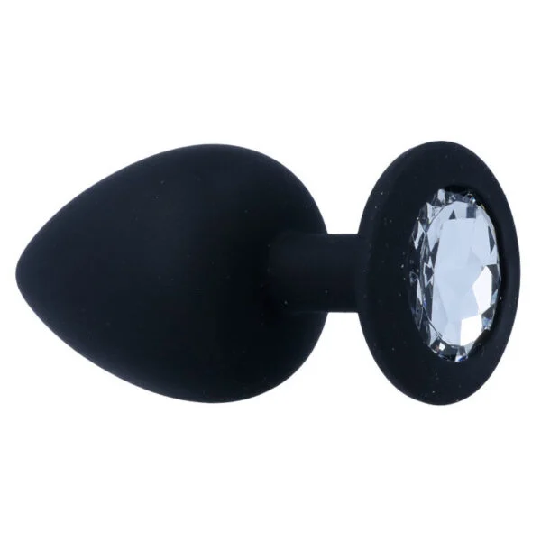 Intense - Plug Anale Shelki L Nero 4 Intense - Plug Anale Shelki L Nero 4