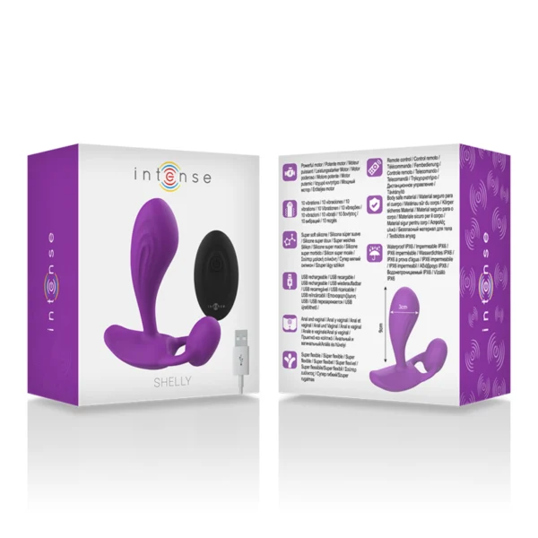 Intense - Shelly Plug Anal Remote Control Viola 5