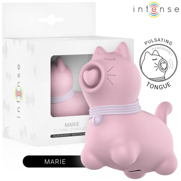 Intense - Stimolatore della Lingua con Effetto Pulsazione Marie Pink Intense - Stimolatore della Lingua con Effetto Pulsazione Marie Pink
