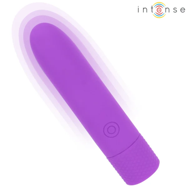 Intense - Symone Bullet Vibrante Ricaricabile USB 8 Vibrazioni Viola 10 X 2,2 cm 2