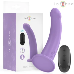 Intense - Vibratore Eddie 17,5 cm 10 Vibrazioni Viola Telecomando Intense - Vibratore Eddie 17,5 cm 10 Vibrazioni Viola Telecomando