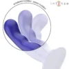Intense - Vibratore Shorty con Ventosa Telecomando Blu 5 Intense - Vibratore Shorty con Ventosa Telecomando Blu 5