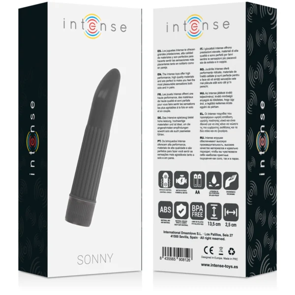 Intense - Vibratore Sonny Black 4 Intense - Vibratore Sonny Black 4