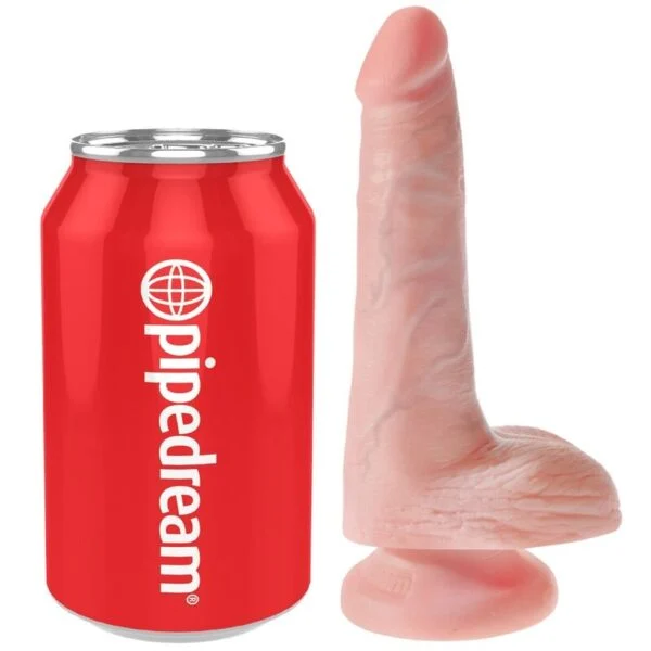 King Cock - Pene Realistico con Sfere 13.5 cm Leggero King Cock - Pene Realistico con Sfere 13.5 cm Leggero