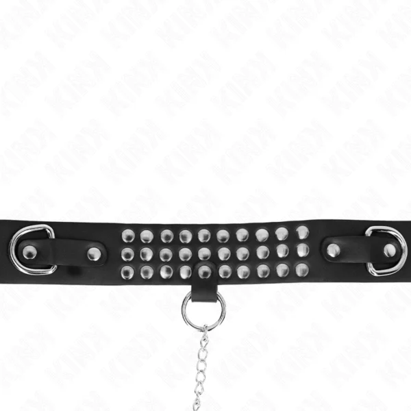 Kink - Collana con Cinturino 65 cm con Lucidi Regolabile 37-42 cm X 5,3 cm 5 Kink - Collana con Cinturino 65 cm con Lucidi Regolabile 37-42 cm X 5,3 cm 5