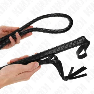 Kink - Frusta Serpente Lunga Nera 210 cm