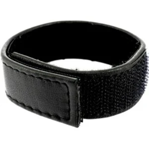 Leather Body - Cinturino in Pelle Regolabile con Velcro per Pene Nero Leather Body - Cinturino in Pelle Regolabile con Velcro per Pene Nero