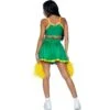 Leg Avenue - Costume Cheerleader Verde S/M 2 Leg Avenue - Costume Cheerleader Verde S/M 2