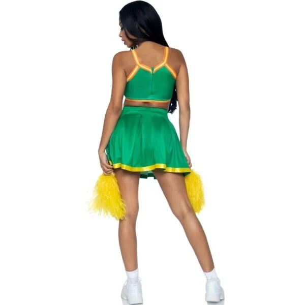 Leg Avenue - Costume Cheerleader Verde S/M 2 Leg Avenue - Costume Cheerleader Verde S/M 2