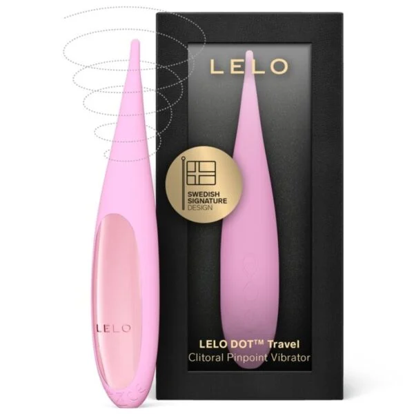 Lelo - Dot Travel Stimolatore Clitoride Rosa 5