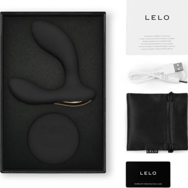 Lelo - Telecomando Massaggiatore Prostatico Hugo 2 Nero 2 Lelo - Telecomando Massaggiatore Prostatico Hugo 2 Nero 2