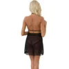 Livco Corsetti Fashion - Malviami Lc 90625 Camicia + Panty Nero L/XL 2 Livco Corsetti Fashion - Malviami Lc 90625 Camicia + Panty Nero L/XL 2
