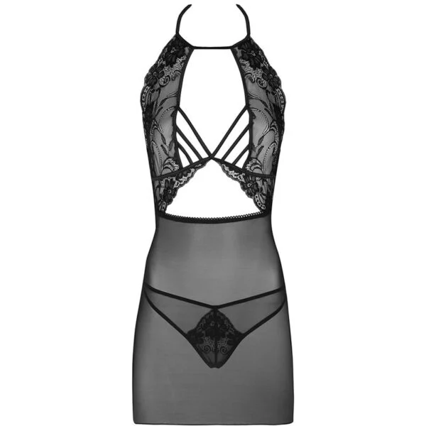 Livco Corsetti Fashion - Malviami Lc 90625 Camicia + Panty Nero L/XL 3 Livco Corsetti Fashion - Malviami Lc 90625 Camicia + Panty Nero L/XL 3