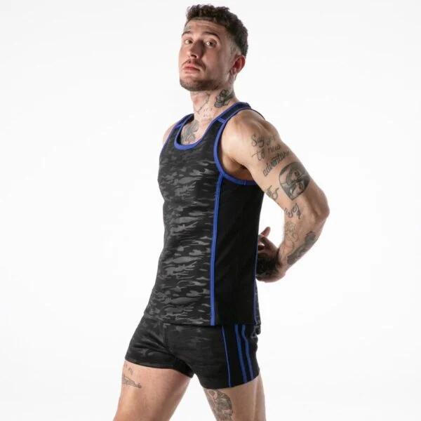 Locker Gear - Canotta Militare Completa Blu S Locker Gear - Canotta Militare Completa Blu S