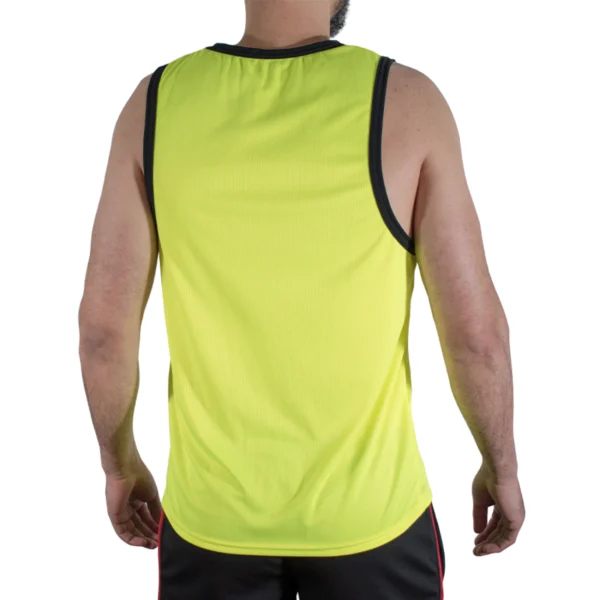 Macho - Cmv001 T-Shirt da Palestra Gialla L/XL 2