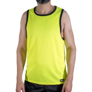 Macho - Cmv001 T-Shirt da Palestra Gialla S/M Macho - Cmv001 T-Shirt da Palestra Gialla S/M