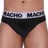 Macho - Mtg002 Perizoma Nero/Nero S Macho - Mtg002 Perizoma Nero/Nero S