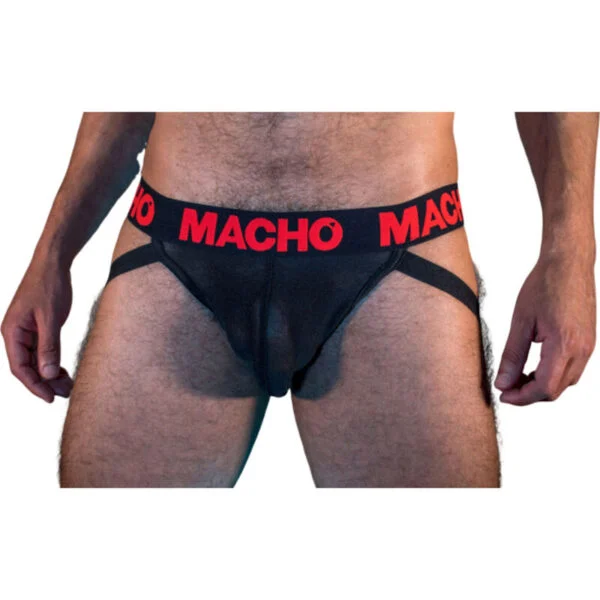 Macho - Mx26X2 Jock Nero/Rosso S Macho - Mx26X2 Jock Nero/Rosso S