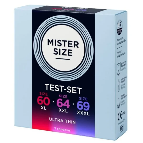 Mister Size - Campione Confezione Preservativi Misura 60-64-69 mm (3 Unità) 2 Mister Size - Campione Confezione Preservativi Misura 60-64-69 mm (3 Unità) 2