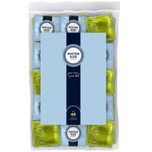 Mister Size - Preservativo Taglia S 49 mm (100 Unità)