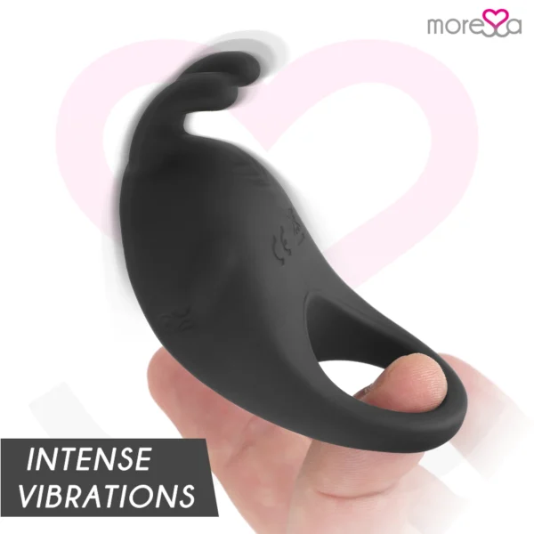 Moressa - Brad Premium Silicone Ricaricabile Nero 3