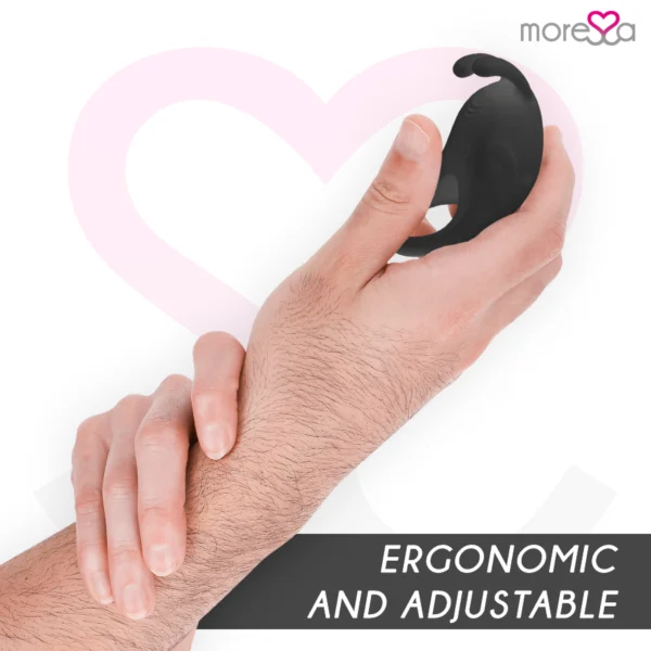 Moressa - Brad Premium Silicone Ricaricabile Nero 5
