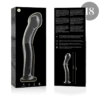 Nebula Series By Ibiza - Modello 18 Dildo in Vetro Borosilicato Trasparente 18.5 cm -O- 3.5 cm 4