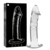 Nebula Series By Ibiza - Modello 19 Dildo in Vetro Borosilicato Trasparente 18.5 cm -O- 4 cm Nebula Series By Ibiza - Modello 19 Dildo in Vetro Borosilicato Trasparente 18.5 cm -O- 4 cm