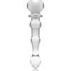 Nebula Series By Ibiza - Modello 21 Dildo in Vetro Borosilicato Trasparente 20.5 cm -O- 3.5 cm 5